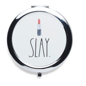 LAST 1 - NEW Rae Dunn compact mirror “Slay”